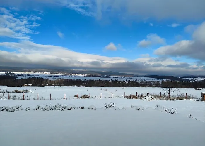 Semesterbostad Panorama House Brdy Příbram