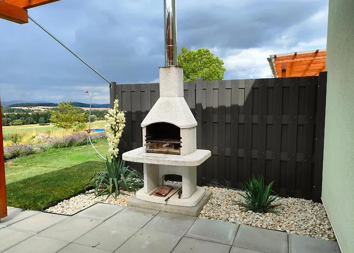 Semesterbostad Panorama House Brdy *