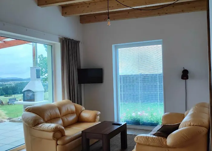 Semesterbostad Panorama House Brdy *