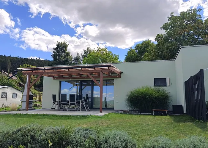 Semesterbostad Panorama House Brdy Příbram